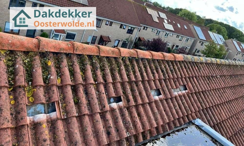 Een dakrenovatie bij oud pannendak in Oosterwolde